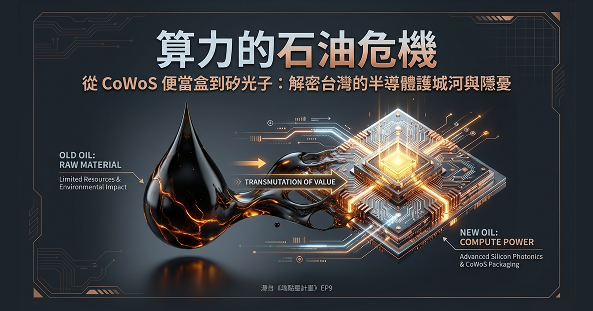 EP9：算力的石油危機？CoWoS 先進封裝與台灣的瓶頸